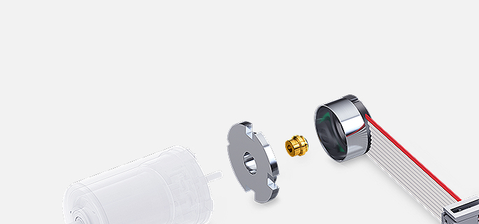Robust encoders, DC tachometers, and resolvers with high accuracy and high signal resolution