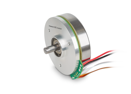 The EC90 flat (pancake) 400W DC motor has been upgraded to allow a continuous current of 14